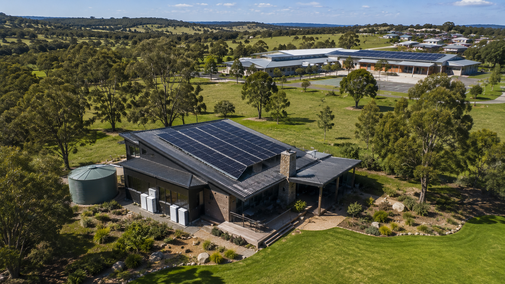 Master Chef Off-Grid House and secondary school installations.